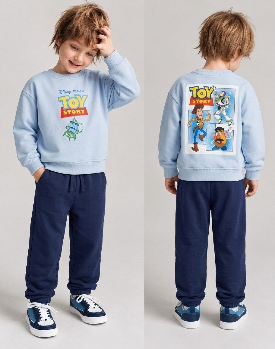 JAB-17096Erkek Çocuk Toystor Erkek Eşofman Takımı JAB-17096