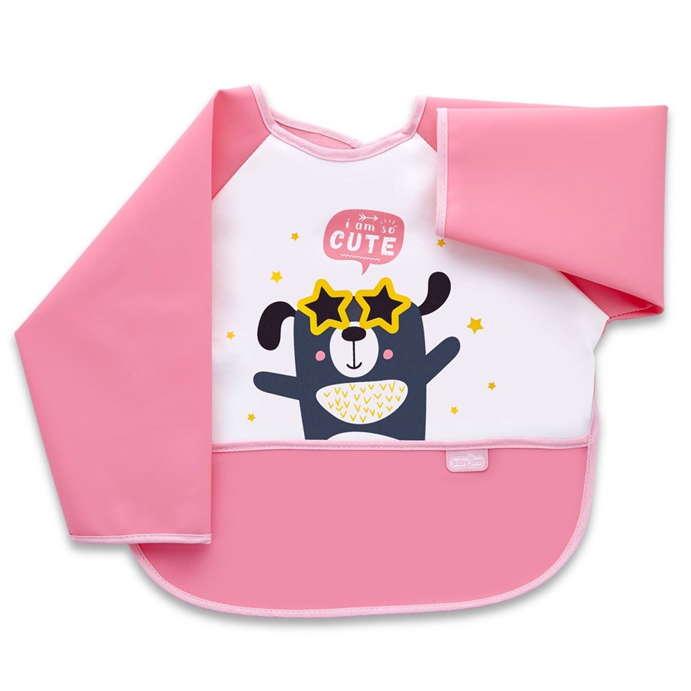 Babyjem 034 Poli Muşamba Kollu Önlük