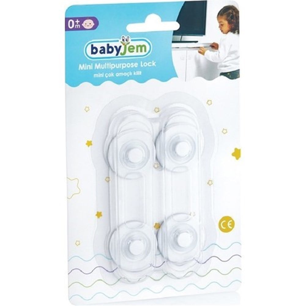 Babyjem 059 Mini Çok Amaçlı Kilit 2 Adet