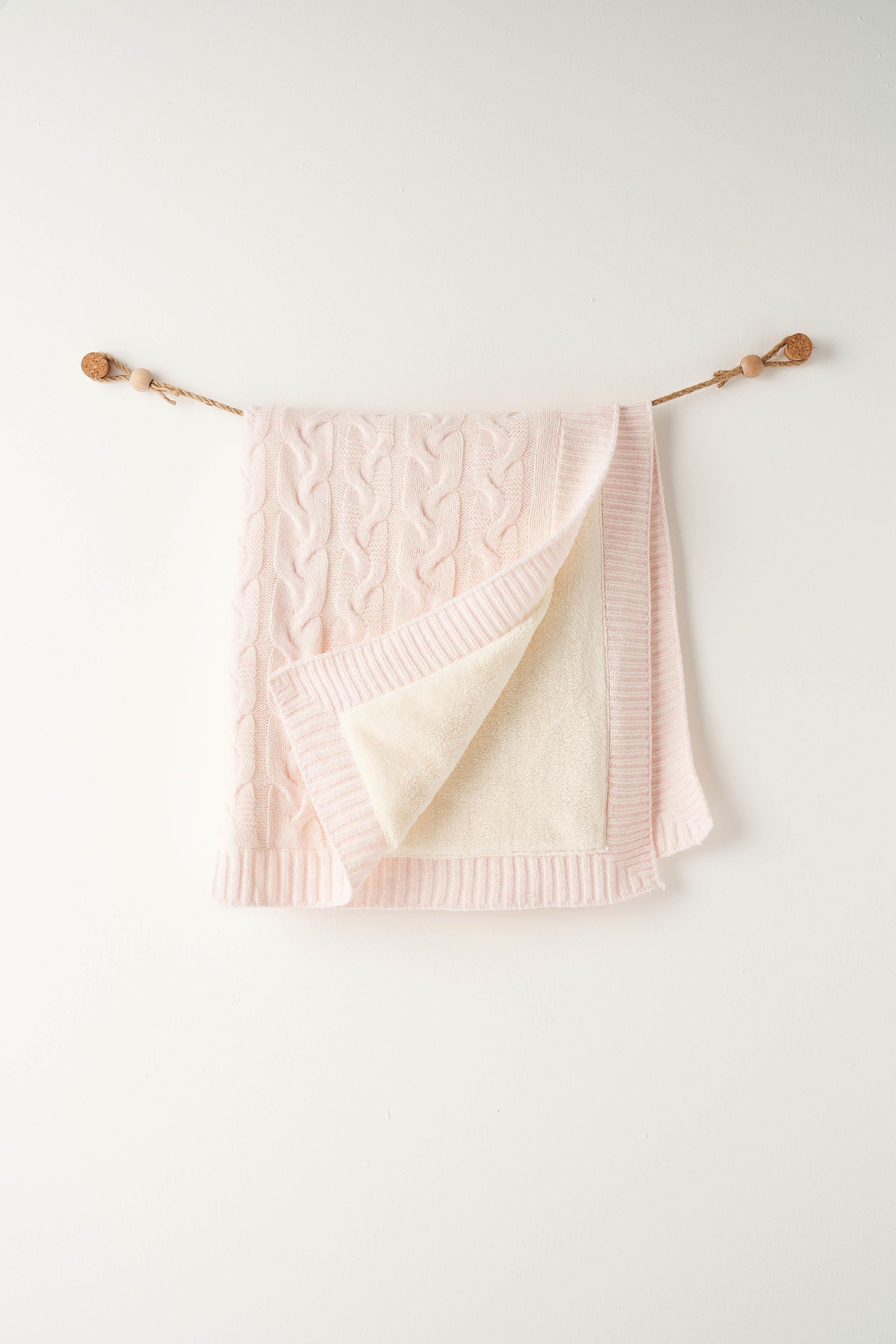 ANW-AC26340Bebek Triko Battaniye  85x100 Knitted Blanket AC26340