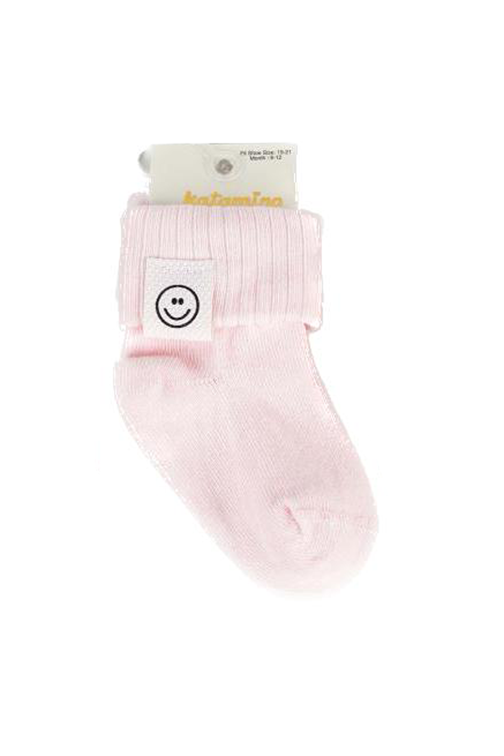 KAT-K46248Mutluluk Kız Bebek Soket Çorap