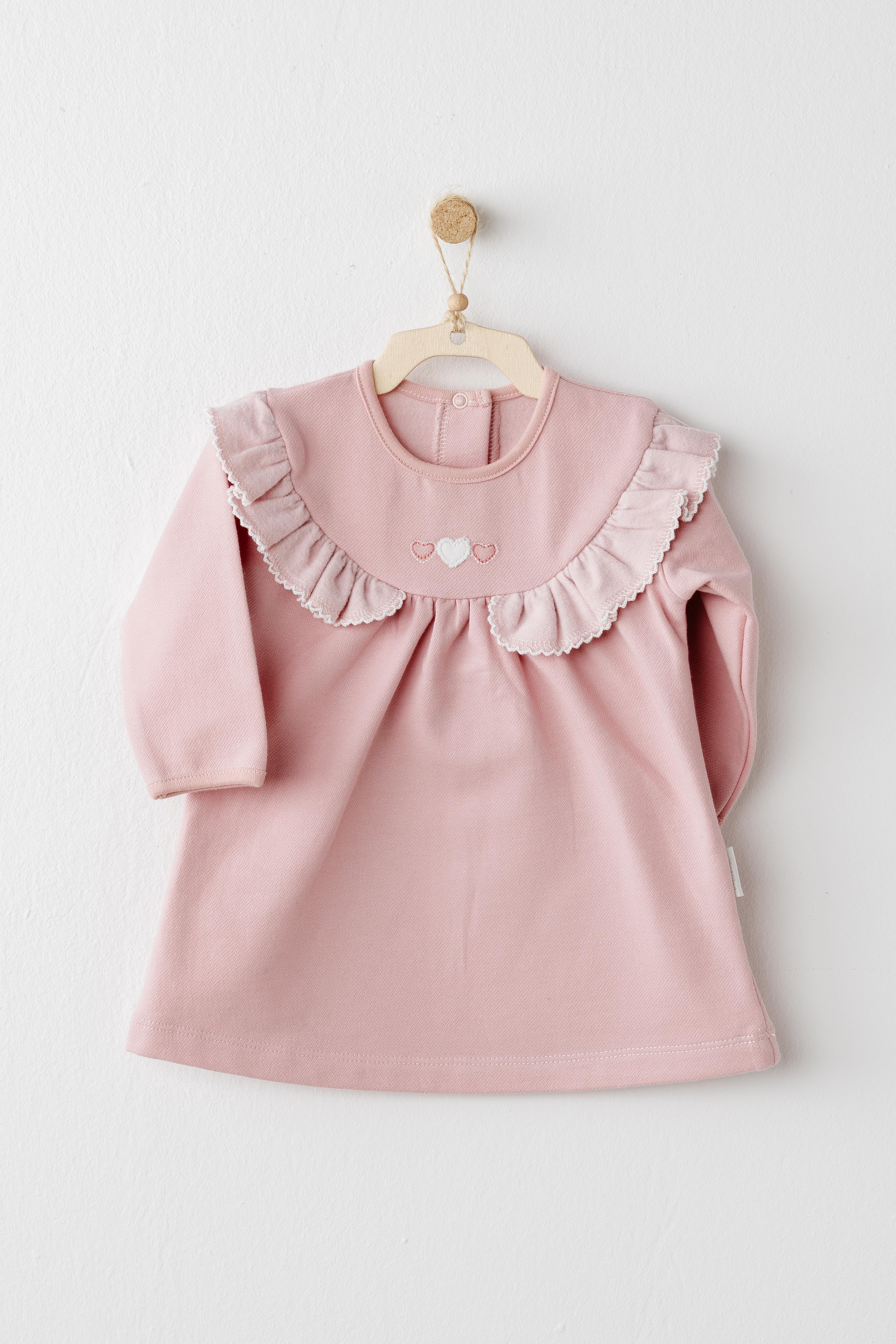 ANW-AC26092Kız Bebek Elbise Dress  Mon Petıt Amour AC26092