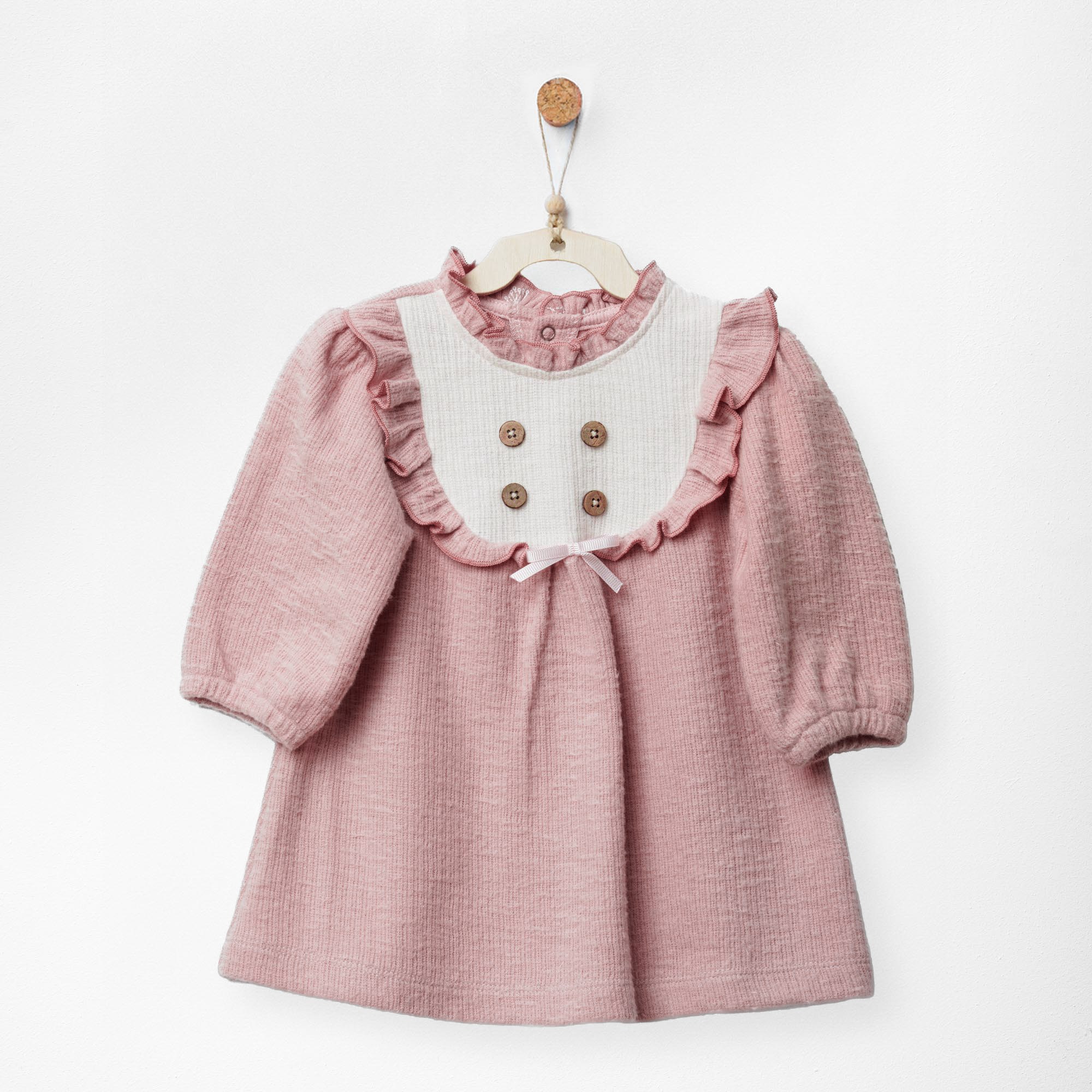 ANW-AC27255Kız Bebek Elbise Dress  Royal Baby ANW-AC27255