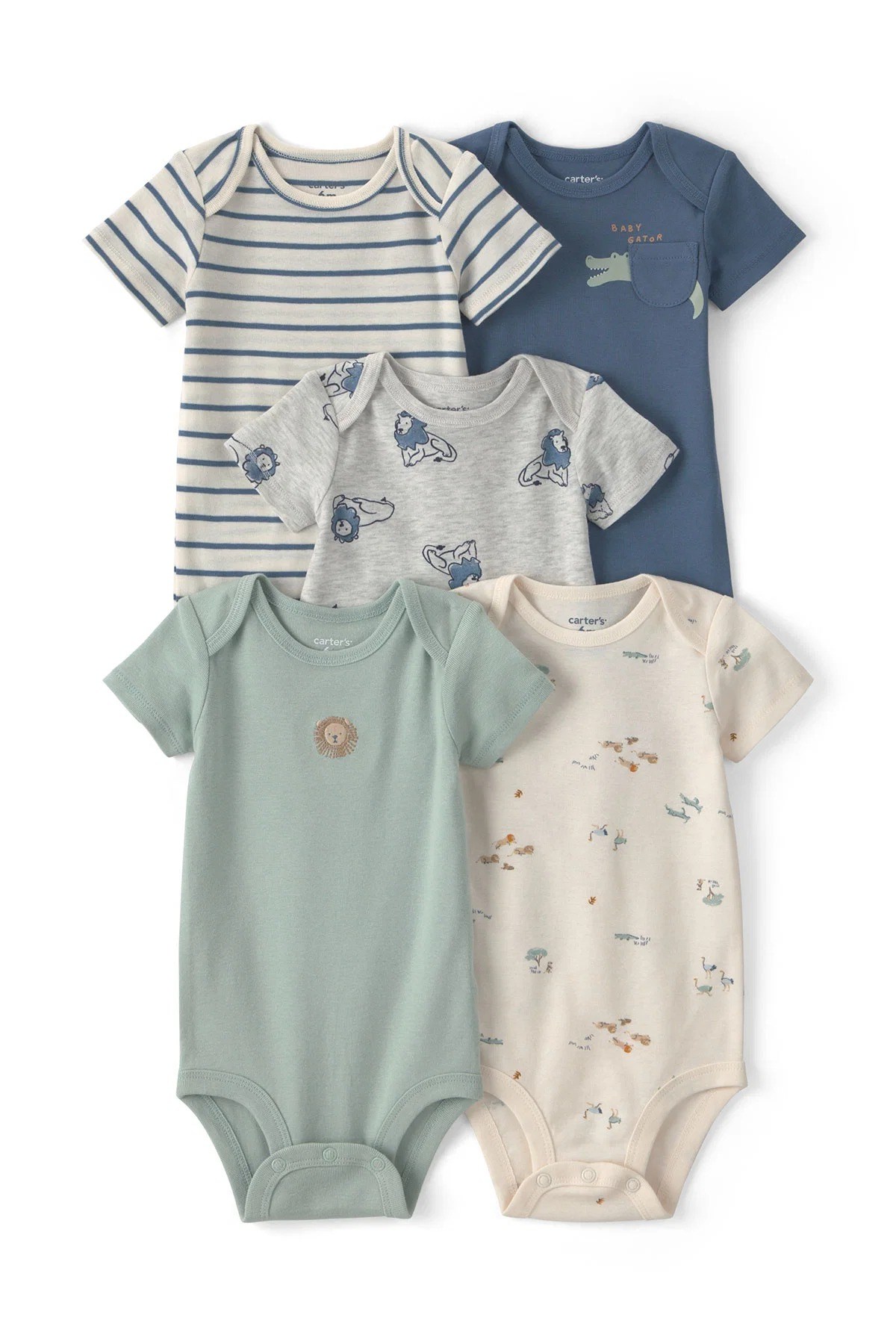 CTR-1V707710Layette Erkek Bebek Çoklu Paket Body CTR-1V707710