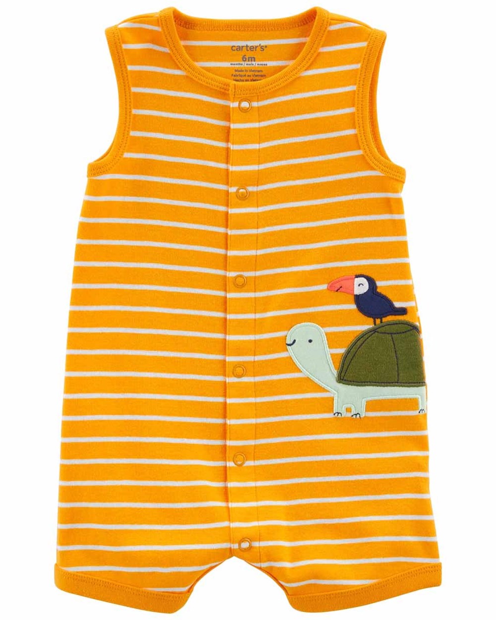 Carters 1N054410 Erkek Bebek Kısa Tulum