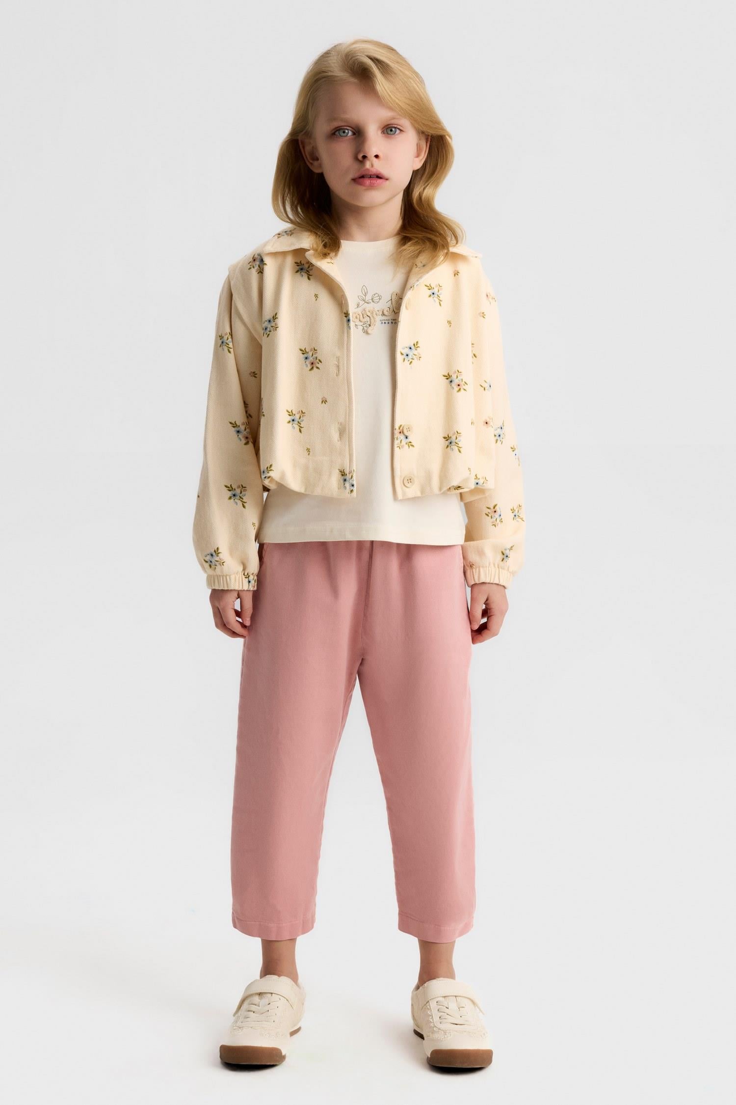 NK-31516-YKız Çocuk Full Bloom Ceket NK-31516-Y