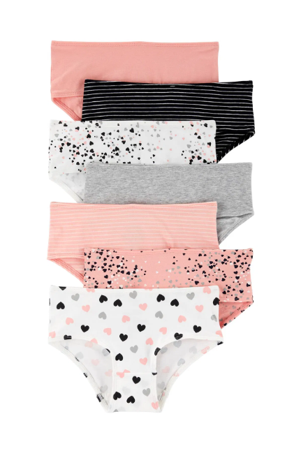 CTR-2R168710Küçük Kız Çocuk Külot Set 7'li Paket 2R168710