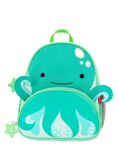 SKP-9R256610Zoo Çocuk Küçük Boy Sırt Çantası Ahtapot