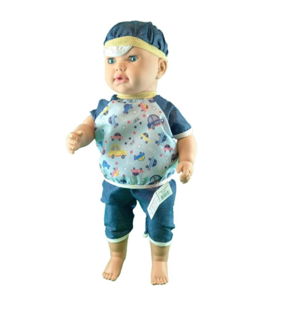 GMZ-53593Sert Bacaklı Kel Bebek