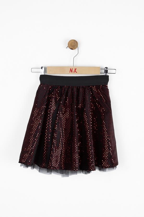 NK-55612NK Kids Kız Bebek Madonna Yılbaşı Eteği