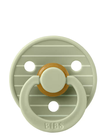 BBS-10015250Bibs Studio Colour Pin Kauçuk Emzik-Sage 0-6 Ay