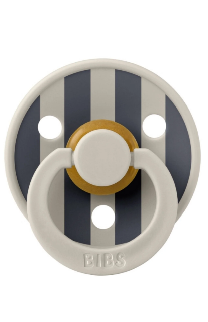 BBS-10022221Bibs Studio Colour Block Emzik-Sand/Iron 0-6 Ay