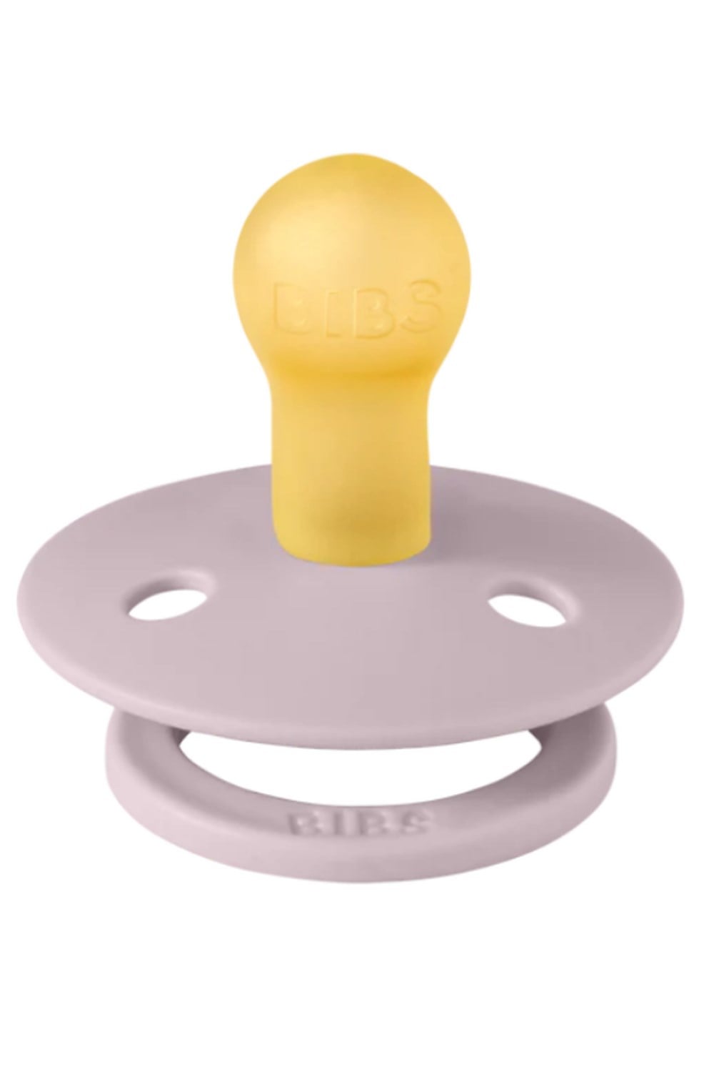BBS-200267BBS-200267 Bibs Colour Kauçuk Emzik-Dusky Lilac-6+ Ay