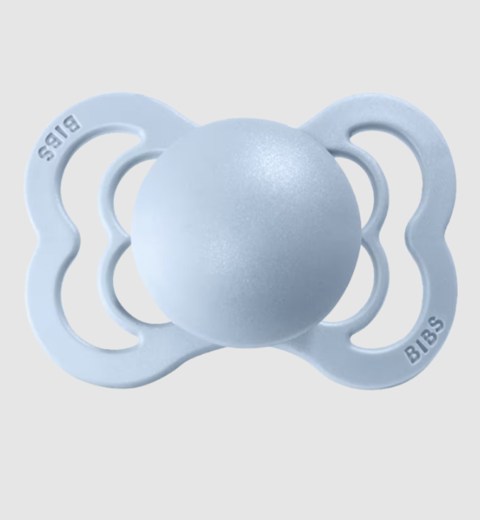 BBS-410231Bibs Supreme Silikon Emzik-Baby Blue-0-6 Ay