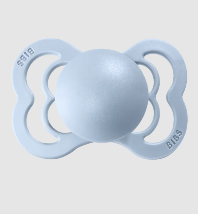 BBS-610231Bibs Supreme Silikon Emzik-Baby Blue-6+ Ay