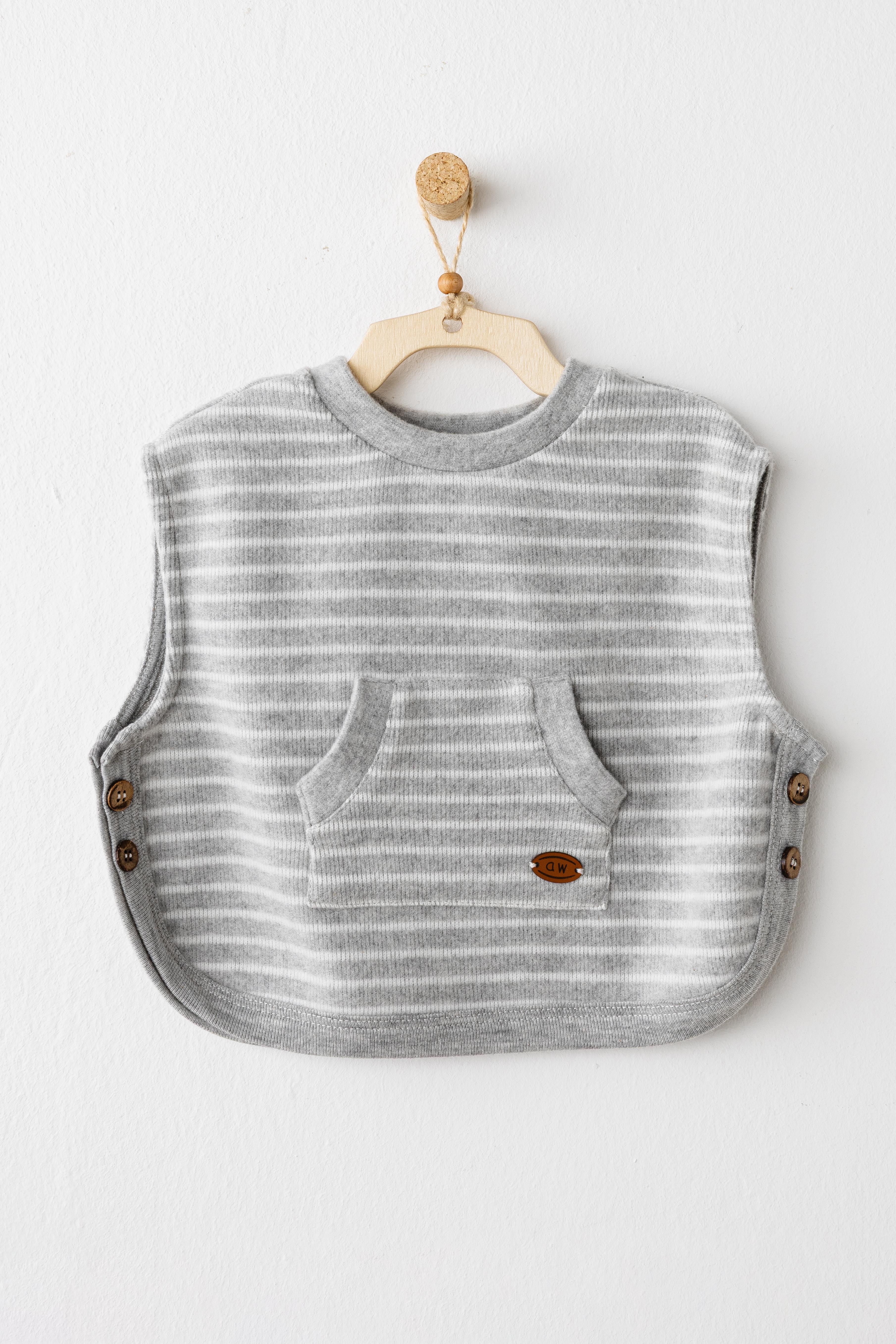 ANW-AC26214Erkek Bebek Yelek Vest Casual AC26214