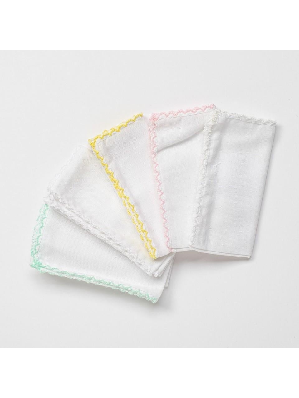 ANW-AC24447Bebek Ağiz Mendili 5 Parça 25x25cm Basic AC24447