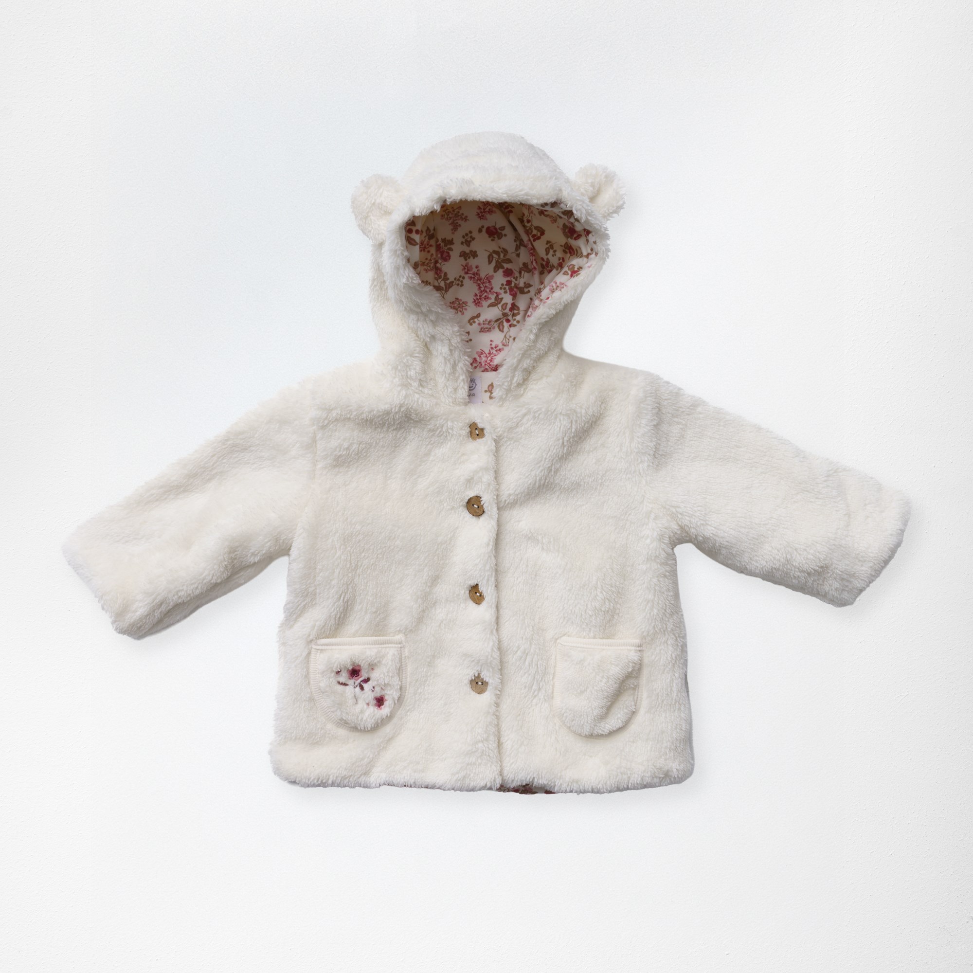 ANW-AC27089Kız Bebek Mont Coat Welsoft Floral Dreams ANW-AC27089