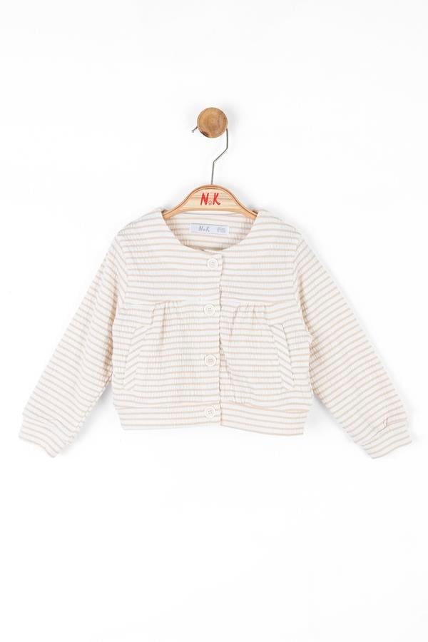 NKY-36609Kız Bebek Cremo Ceket 36609
