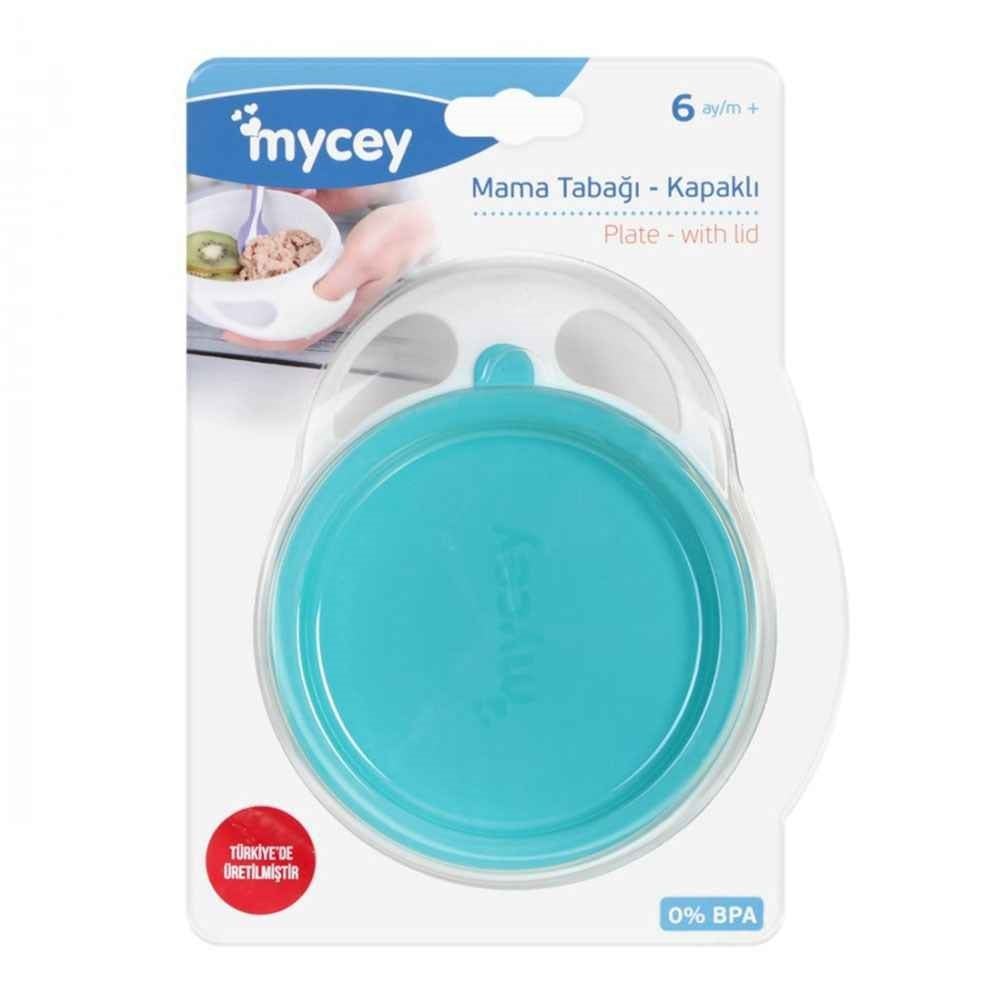 Mycey 0605 Kapaklı Mama Tabağı