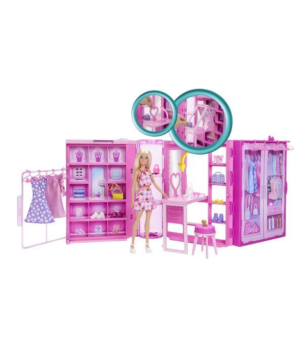 MATE-HXD58MATE-HXD58 BARBIE RUYA GARDROBU VE BEBEK 1