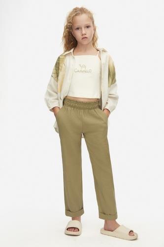 NKY-58302Kız Çocuk Moss Pantolon 58302