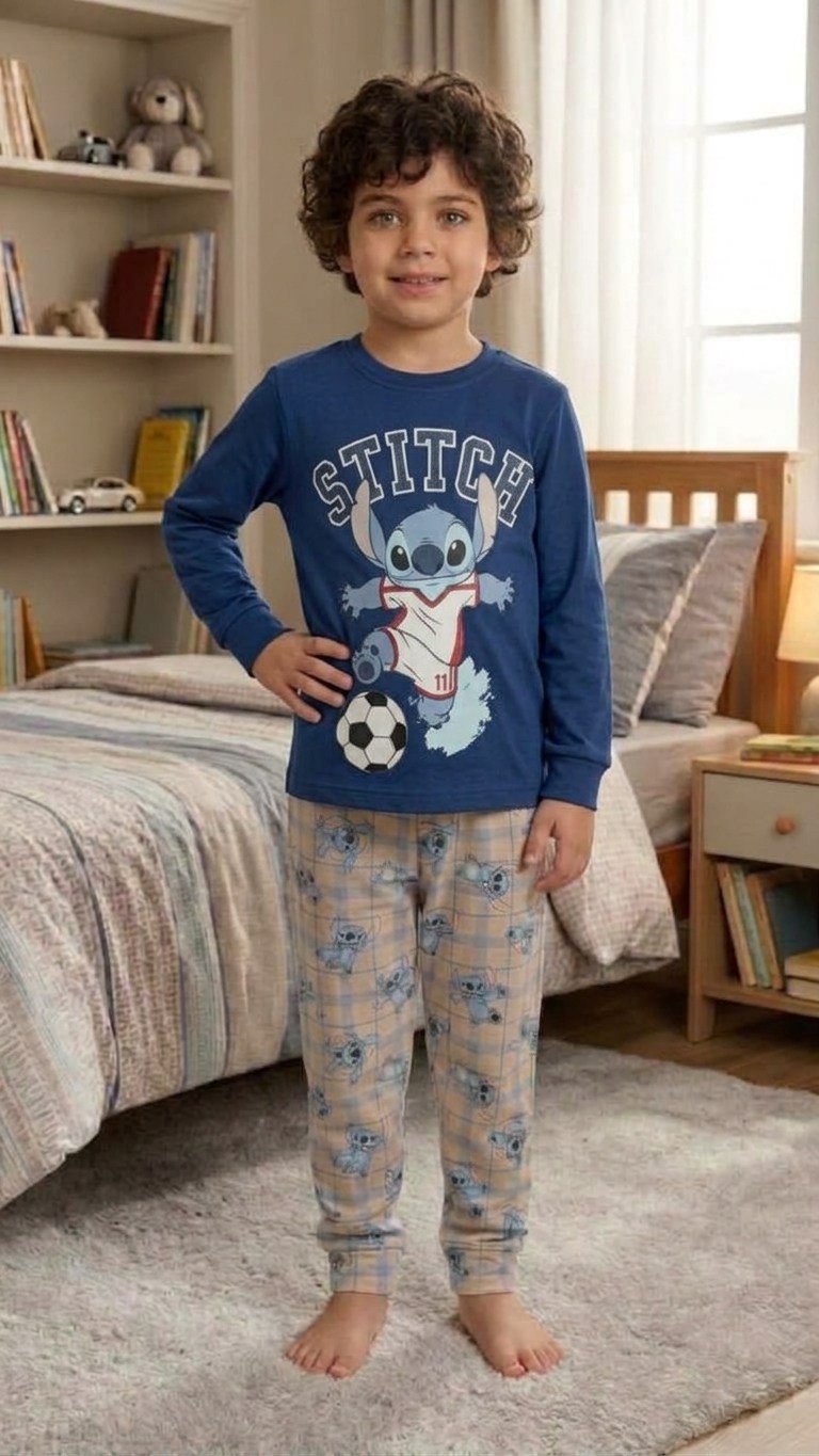 TAR-4459Erkek Çocuk Pijama Takım TAR-4459
