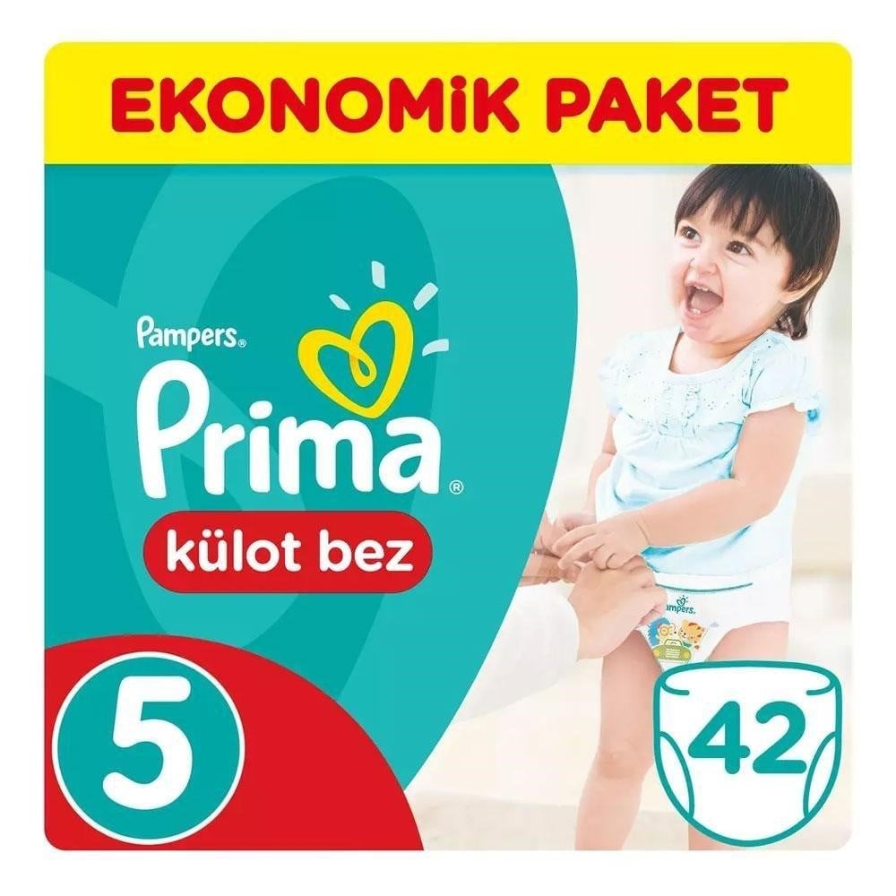 Prima Pampers Külot Bez 42'li 5 No