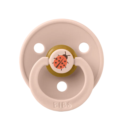 BBS-10025244Bibs Studio Colour Ladybug Emzik-Blush 0-6 Ay