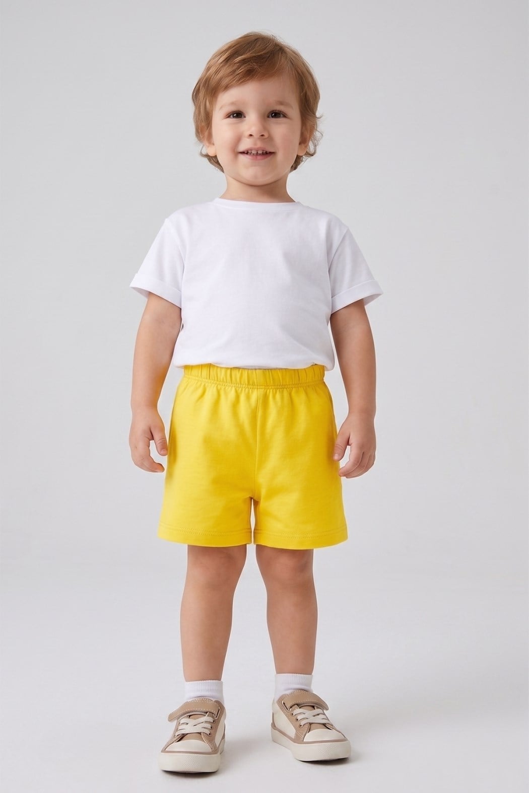 DMB-0439Kız Bebek Basic Penye Şort DMB-0439