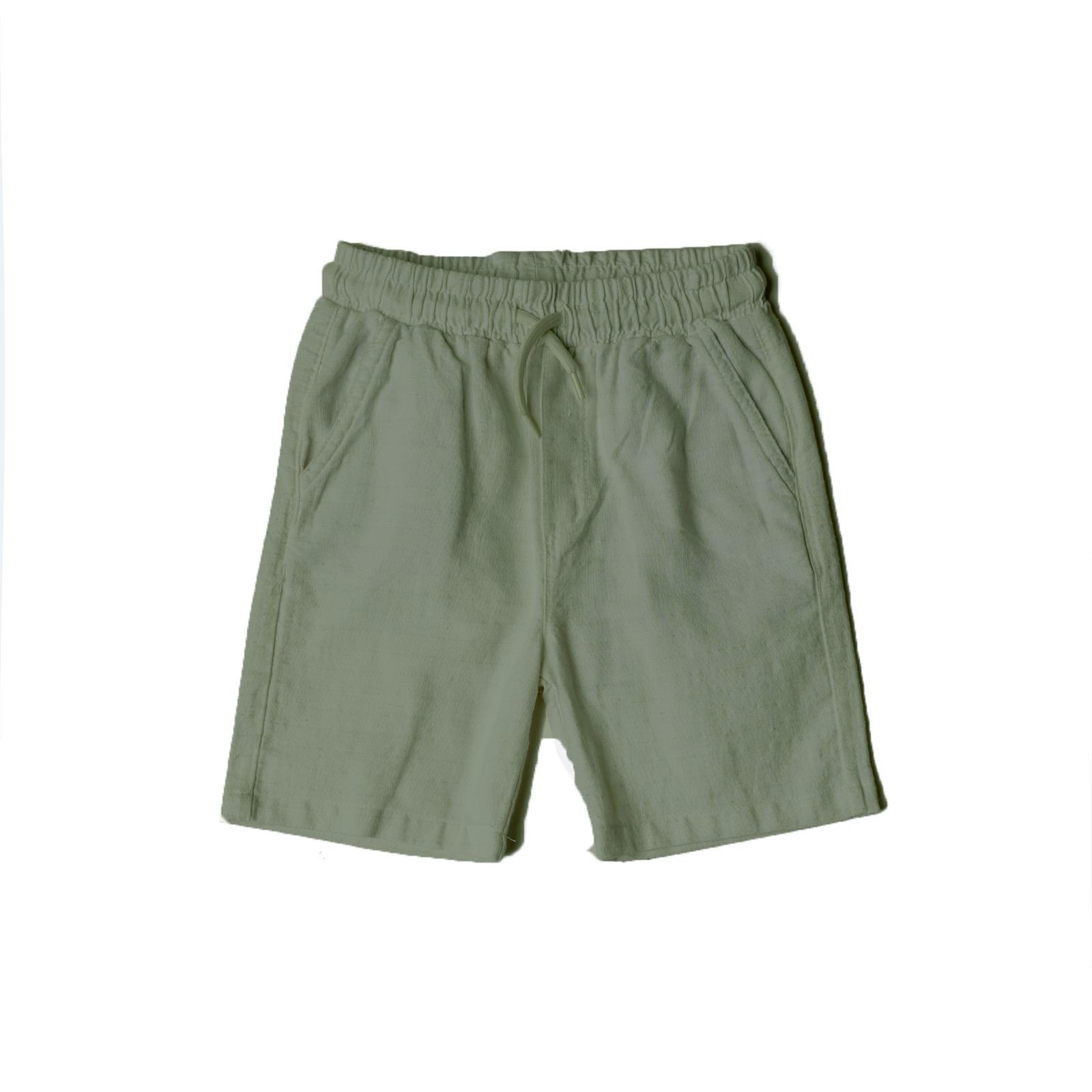 NC-123222Erkek Çocuk Keten Şort