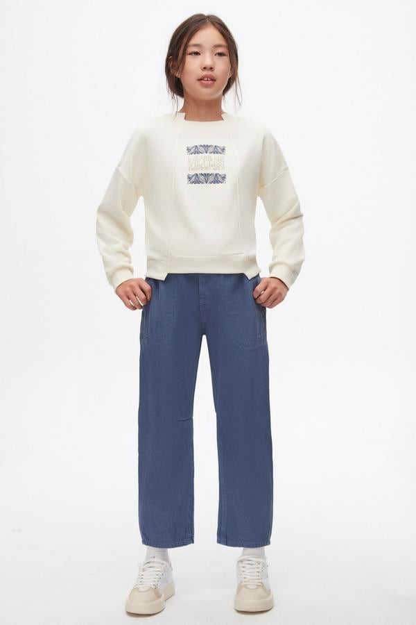 NK-37303Kız Çocuk Love Sweat