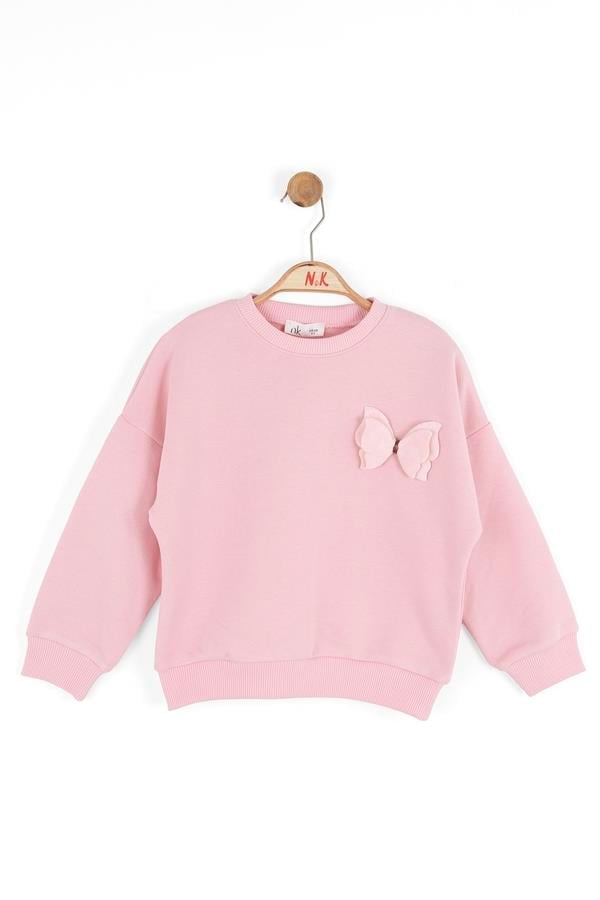 NK-39515Kız Çocuk Wing Sweat NK-39515