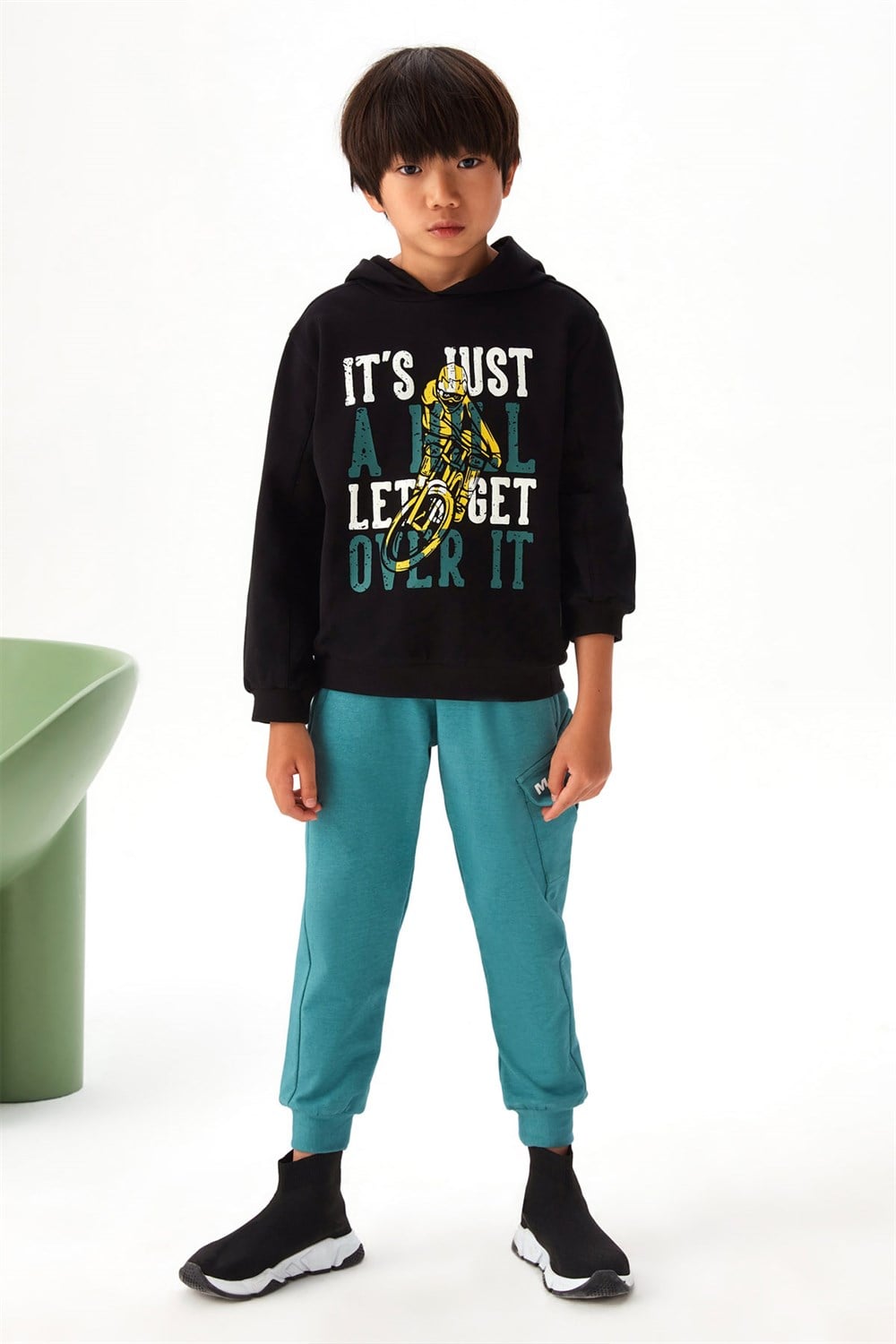 NK-43509Nk Kids NM43509 Erkek Çocuk  Over Sweat