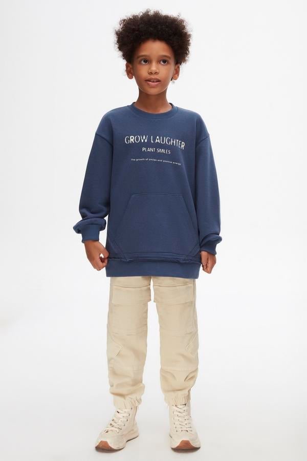 NK-47313Erkek Çocuk Crowı Sweat