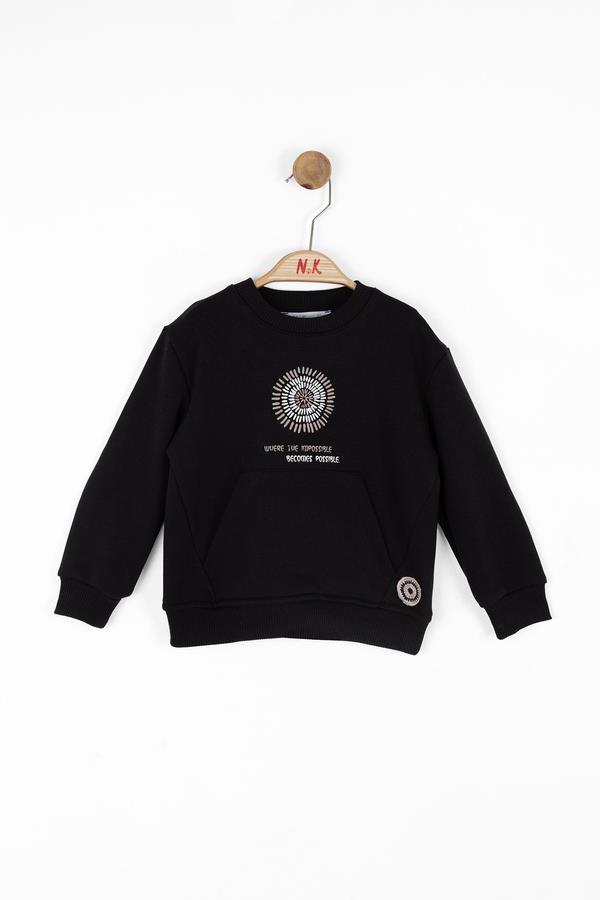 NK-47602Erkek Çocuk Çember Sweat