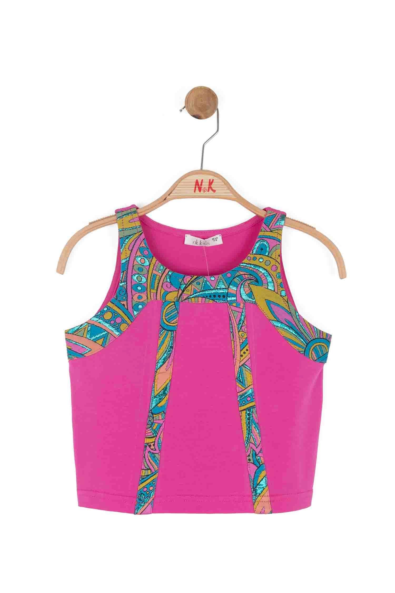 NK-31342Kız Çocuk Boho Bluz NK-31342