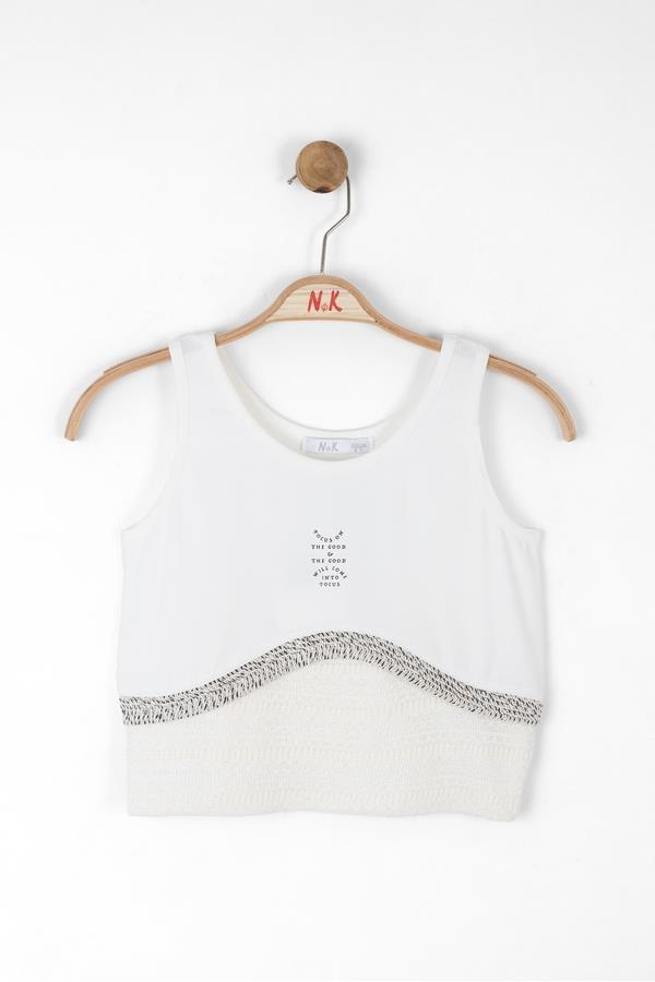 NKY-36396Kız Çocuk Paloma Bluz 36396