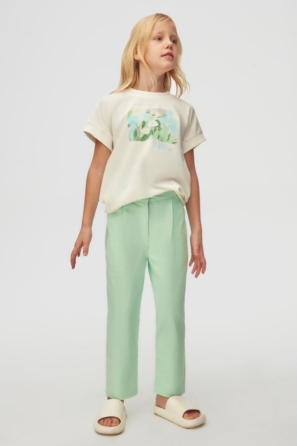 NKY-38434Kız Çocuk Root's Tshirt