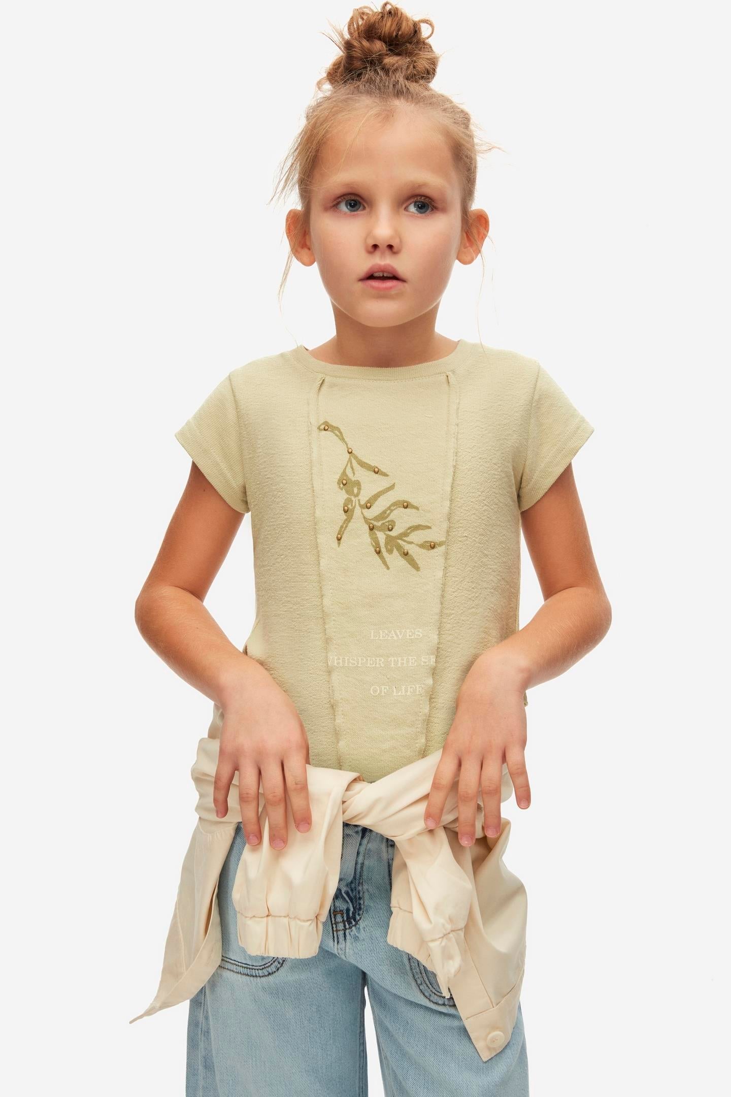 NKY-38510Kız Çocuk Whisper Tshirt 38510