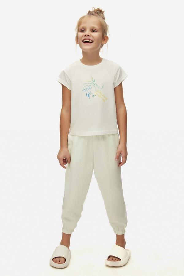 NKY-38532Kız Çocuk Slow Tshirt 38532