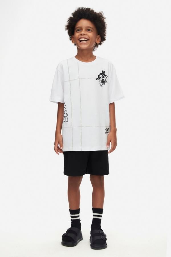 NKY-48312Erkek Çocuk Noir Tshirt 48312