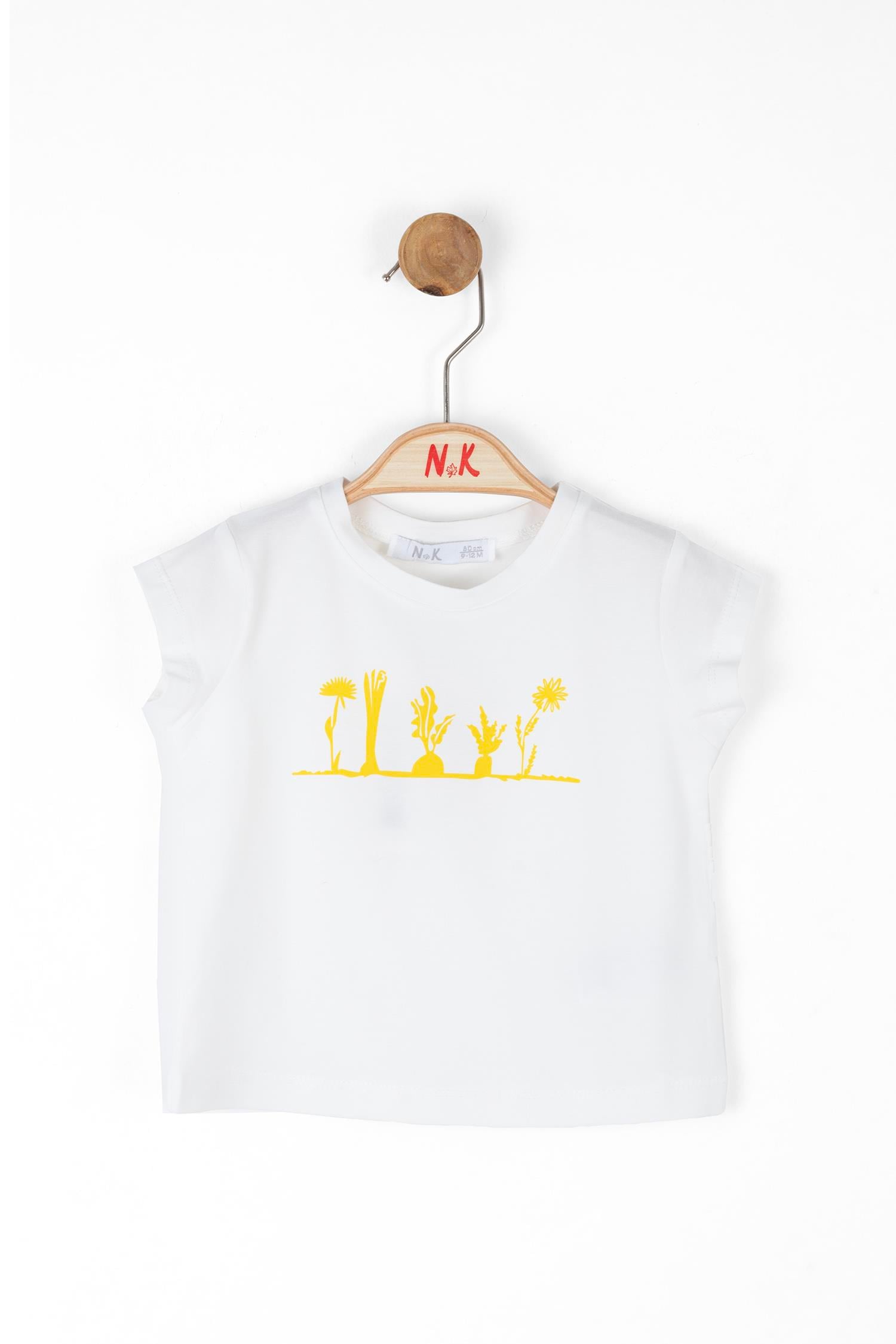 NKY-36618Kız Bebek Carrot Tshirt 36618