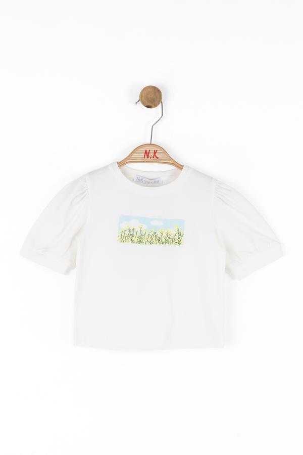 NKY-38625Kız Bebek Mımosa Tshirt