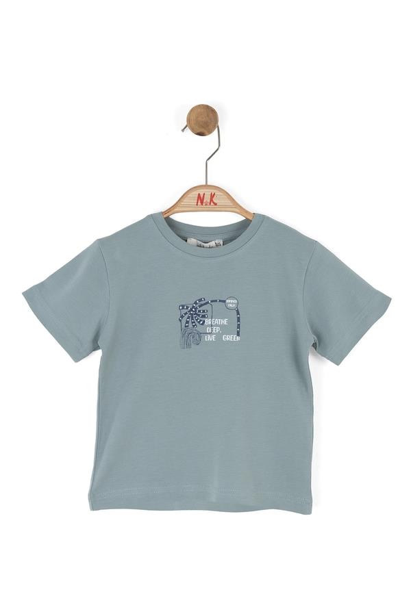 NKY-48618Erkek Bebek Truffle Tshirt 48618