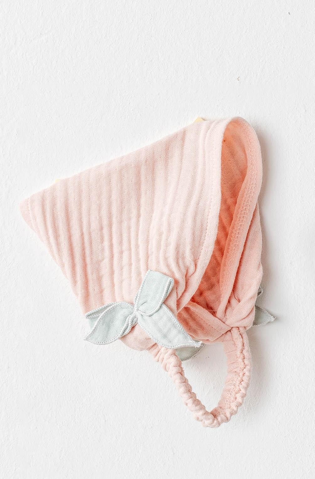 ANW-AC25507Kız Bebek Şaç Banti Headband Love Family Muslin
