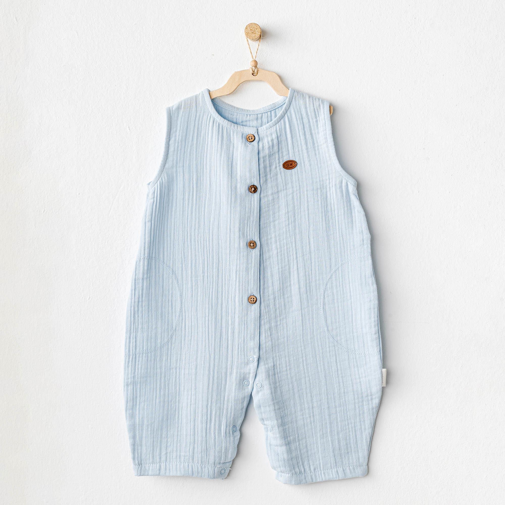 ANW-AC25883Erkek Bebek Tulum Romper AC25883