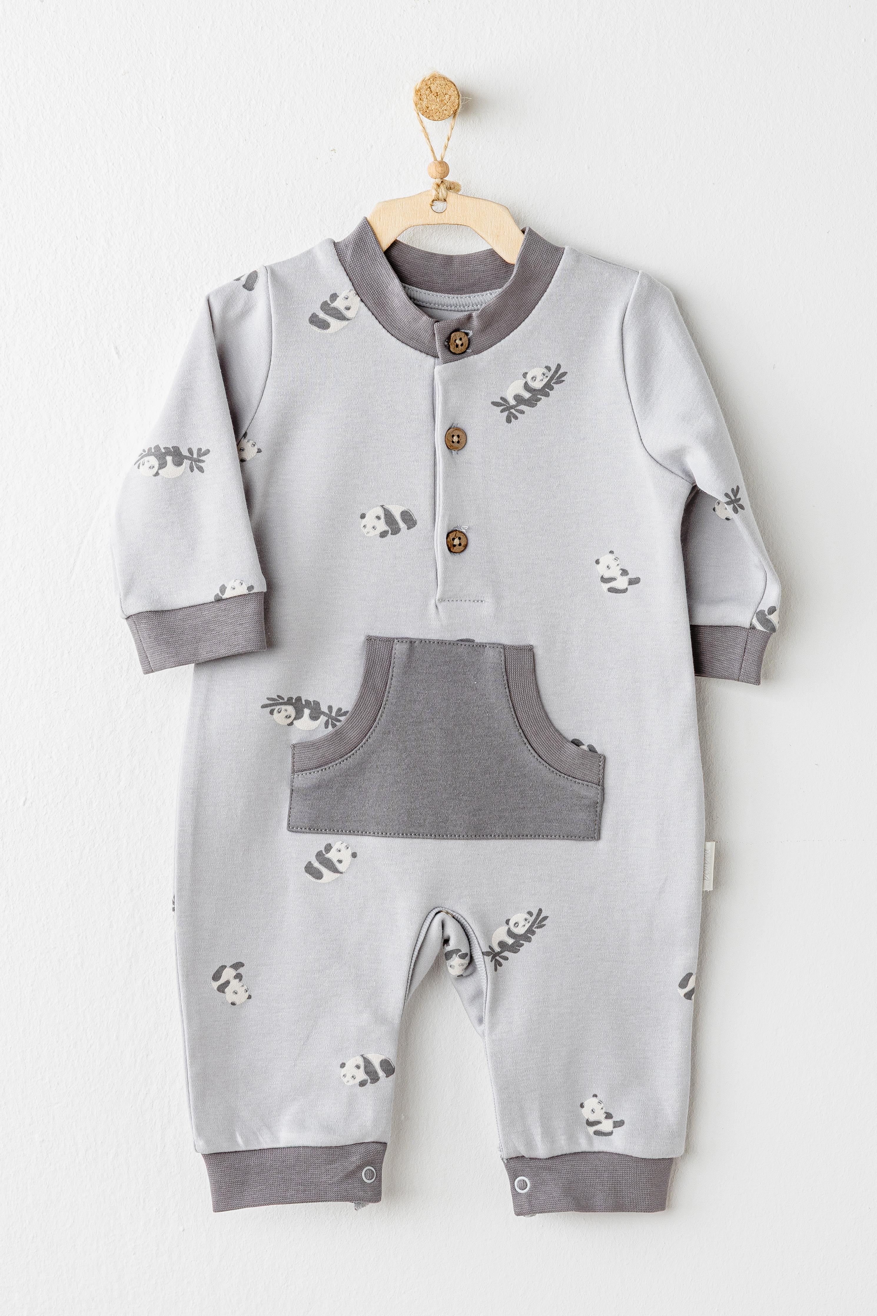 ANW-AC26030Erkek Bebek Tulum Romper ANW-AC26030