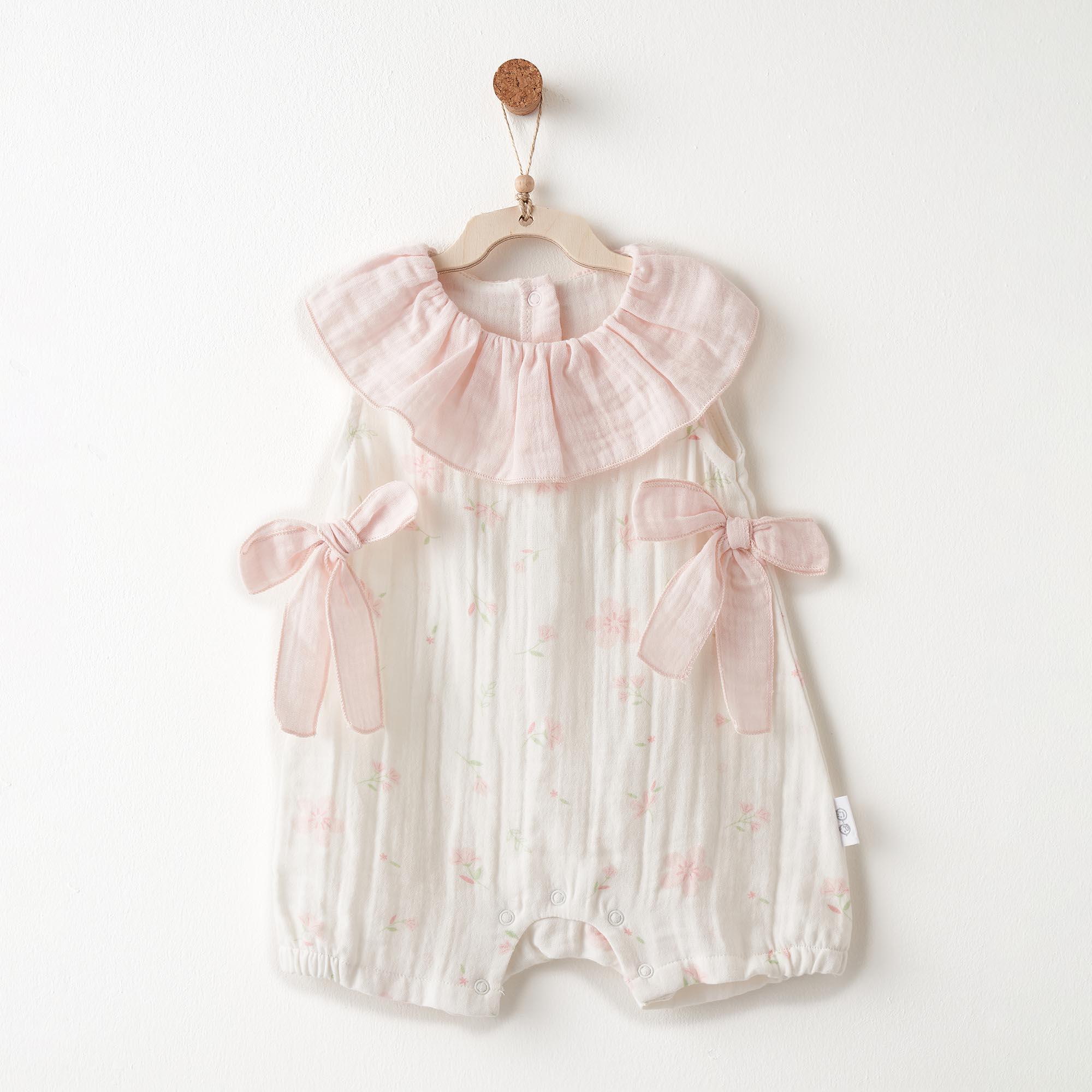 ANW-AC26614Kız Bebek Tulum Romper Muslın Lovely Day ANW-AC26614
