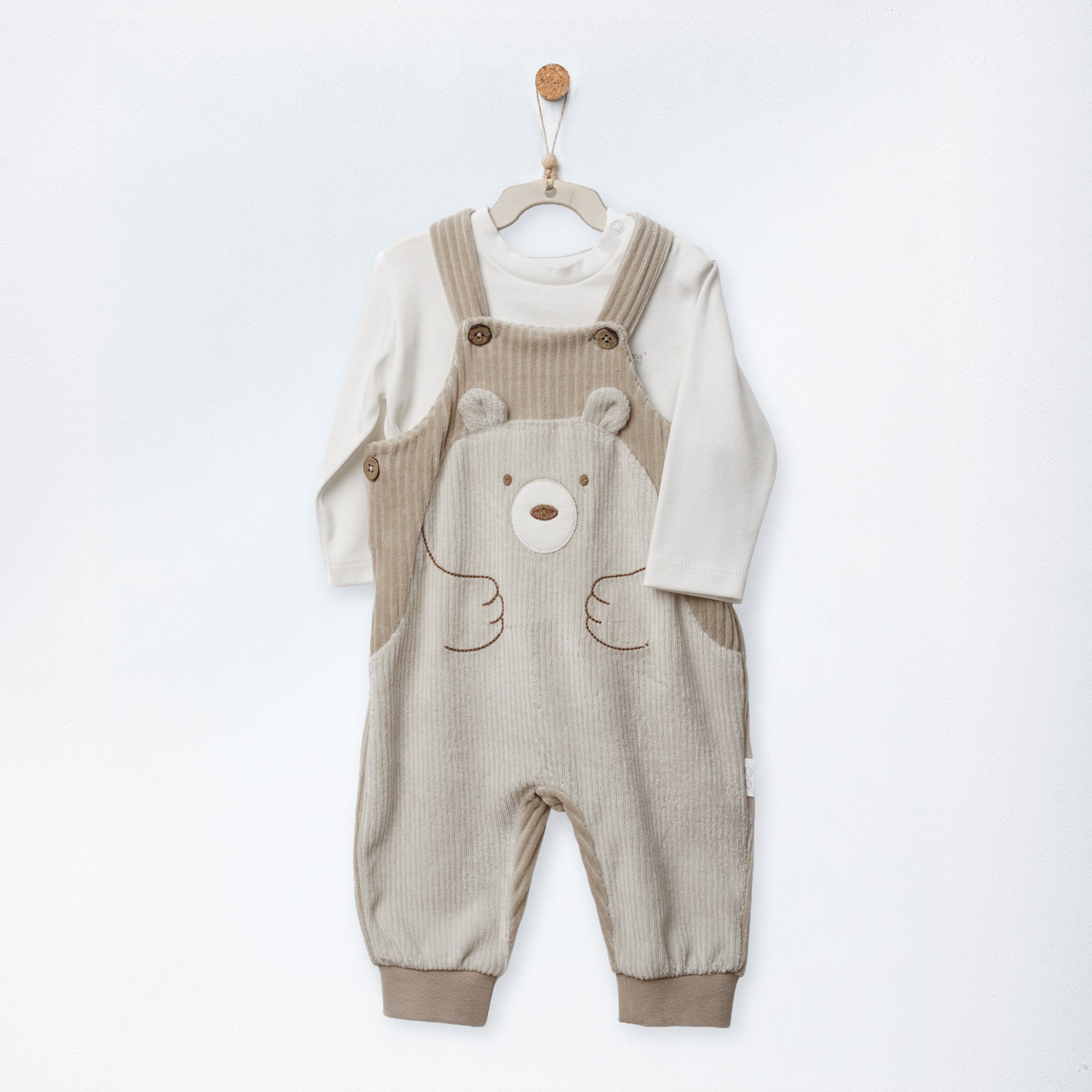 ANW-AC27036Erkek Bebek Salopet Set Forest Nursery ANW-AC27036